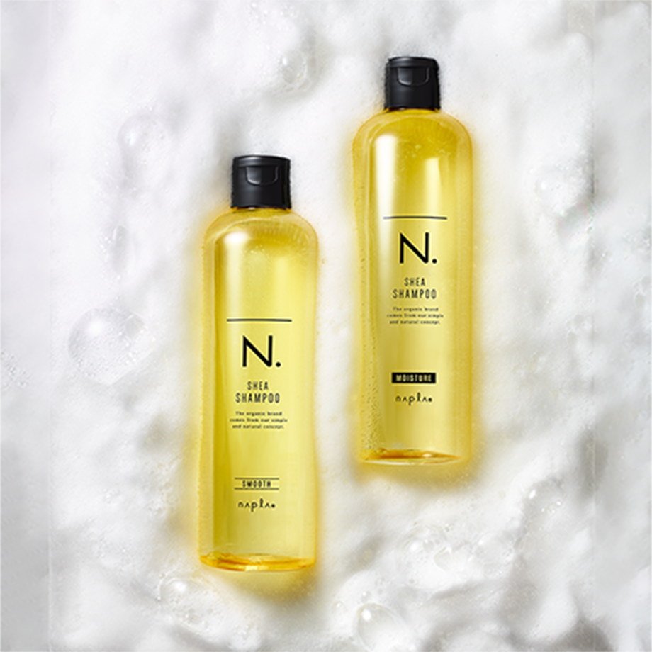 N. シアシャンプー750ml u0026 トリートメント 650g モイスチャー エヌドットスムース詰替パウチ シアシャンプー トリートメント napla
