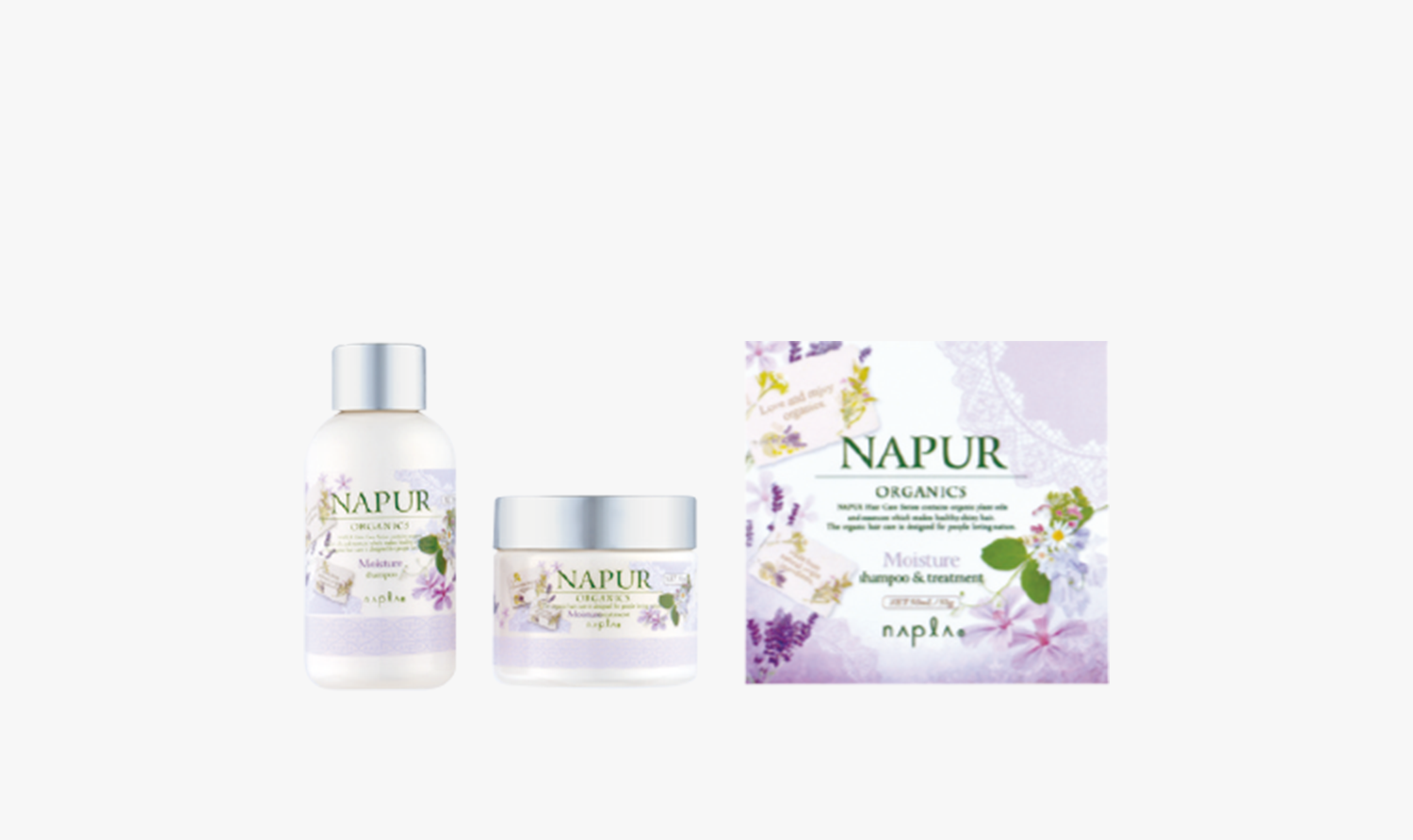 NAPUR Moisture shampoo treatment set