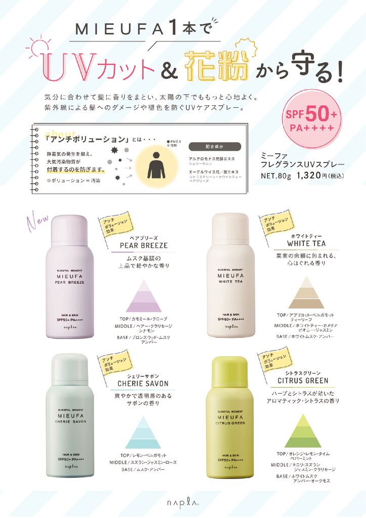 ミーファ 意外と知らない紫外線の話 POP